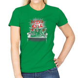 'Flix and Kill Exclusive - Womens T-Shirts RIPT Apparel Small / Irish Green