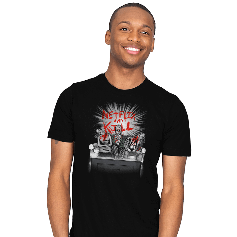'Flix and Kill - Mens T-Shirts RIPT Apparel