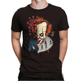 Floating Clown - Anytime - Mens Premium T-Shirts RIPT Apparel Small / Dark Chocolate