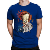 Floating Clown - Anytime - Mens Premium T-Shirts RIPT Apparel Small / Royal