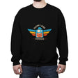 Floppy Disk Veteran - Expert in the Old School of Storage - Crew Neck Sweatshirt Crew Neck Sweatshirt RIPT Apparel Small / Black