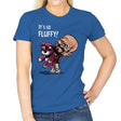 Fluffy Pink Bear - Womens T-Shirts RIPT Apparel Small / Royal