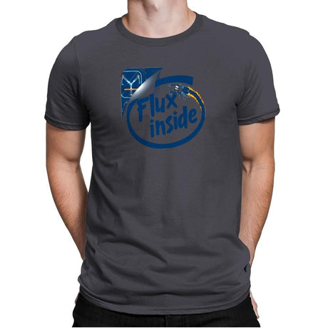 Flux Inside Exclusive - Mens Premium T-Shirts RIPT Apparel Small / Heavy Metal