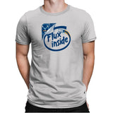 Flux Inside Exclusive - Mens Premium T-Shirts RIPT Apparel Small / Light Grey