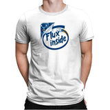 Flux Inside Exclusive - Mens Premium T-Shirts RIPT Apparel Small / White