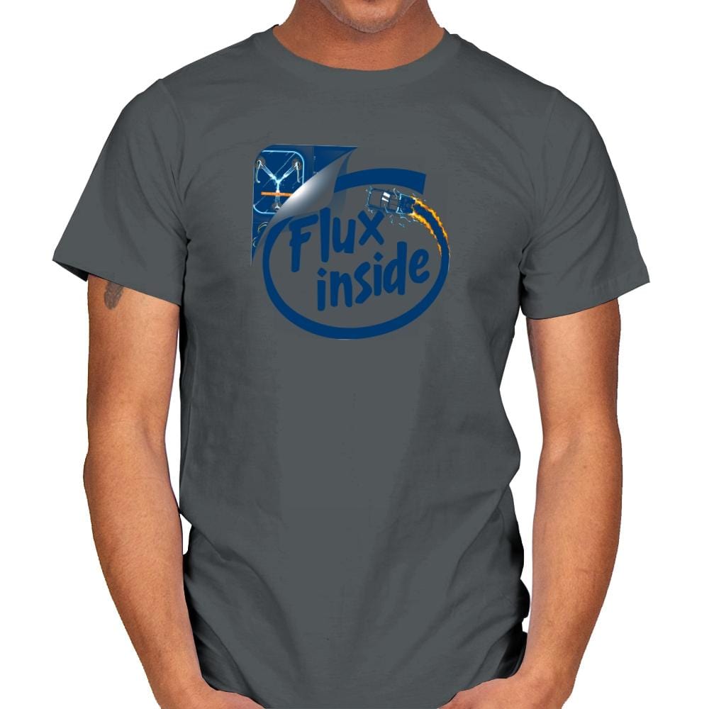 Flux Inside Exclusive - Mens T-Shirts RIPT Apparel Small / Charcoal