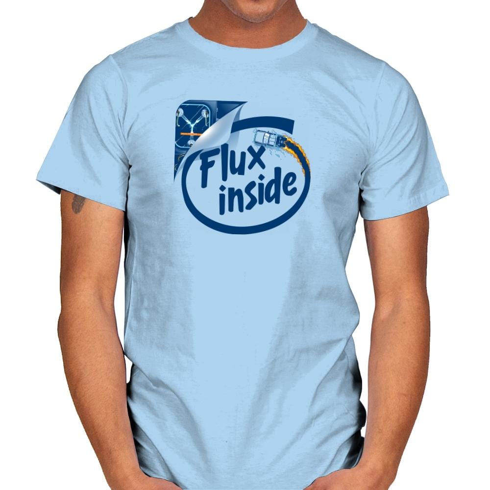 Flux Inside Exclusive - Mens T-Shirts RIPT Apparel Small / Light Blue