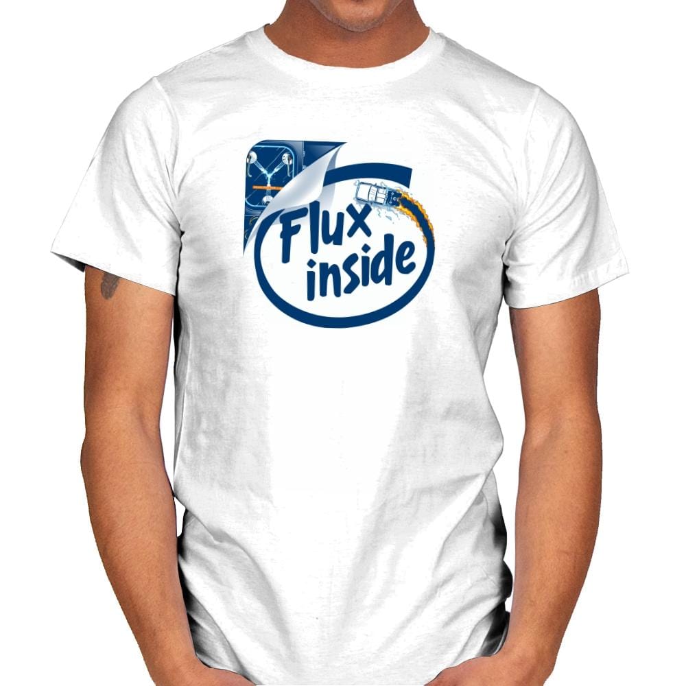 Flux Inside Exclusive - Mens T-Shirts RIPT Apparel Small / White