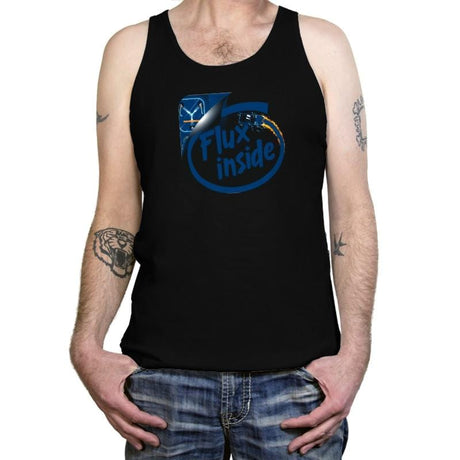 Flux Inside Exclusive - Tanktop Tanktop RIPT Apparel X-Small / Black