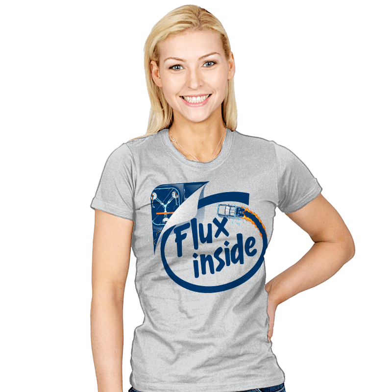 Flux Inside - Womens T-Shirts RIPT Apparel