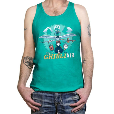Fly Ghibli Air - Tanktop Tanktop RIPT Apparel