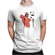 Flying For Freedom - Sumi Ink Wars - Mens Premium T-Shirts RIPT Apparel Small / White
