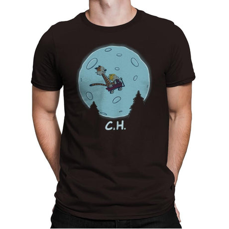 Flying Wagon - Raffitees - Mens Premium T-Shirts RIPT Apparel Small / Dark Chocolate