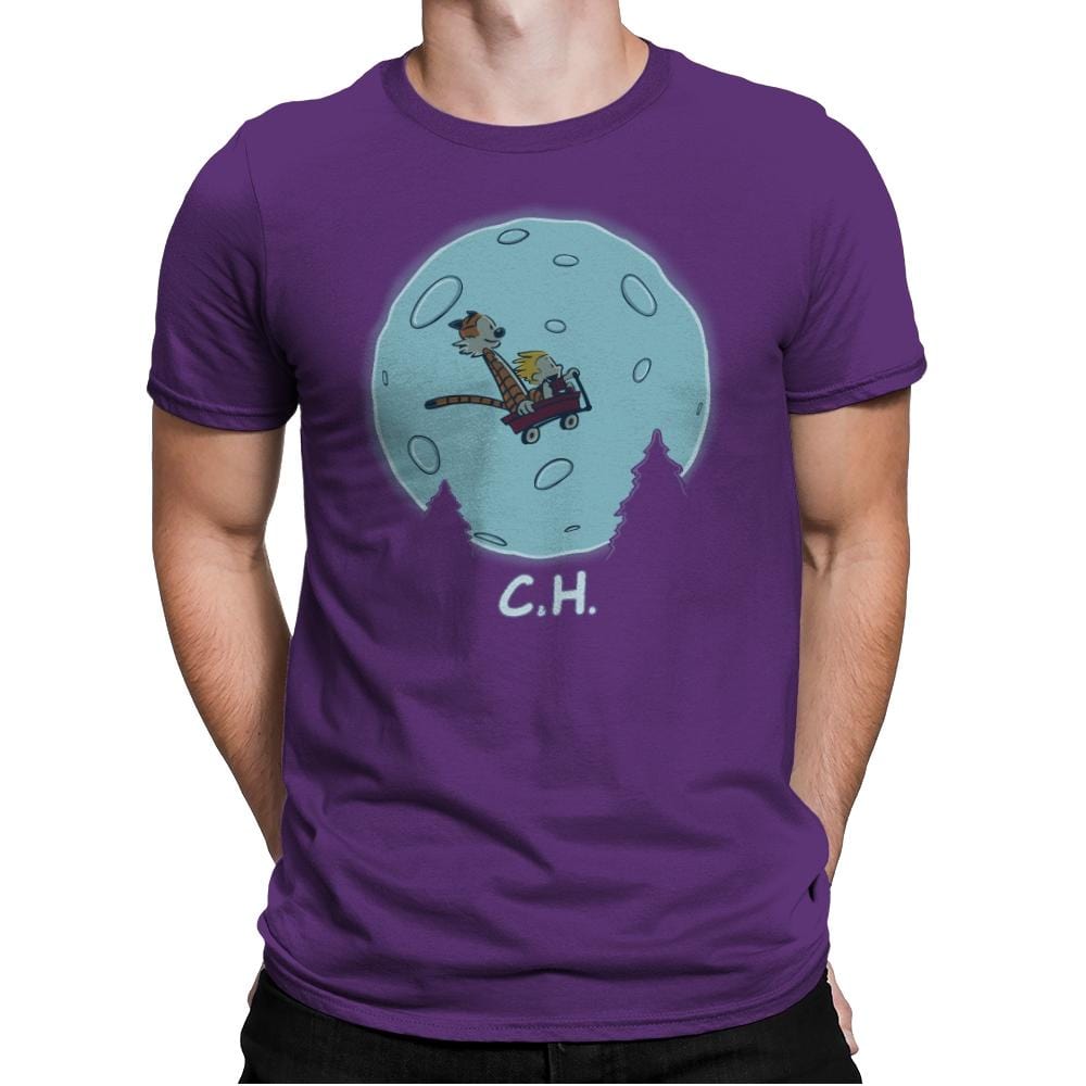 Flying Wagon - Raffitees - Mens Premium T-Shirts RIPT Apparel Small / Purple Rush