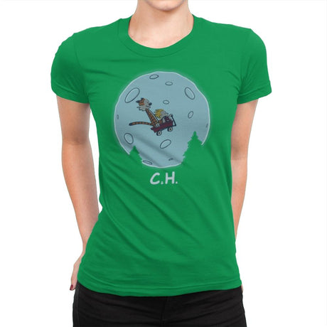 Flying Wagon - Raffitees - Womens Premium T-Shirts RIPT Apparel Small / Kelly Green