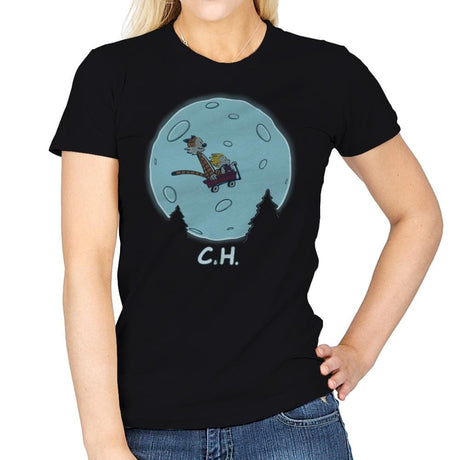 Flying Wagon - Raffitees - Womens T-Shirts RIPT Apparel Small / Black