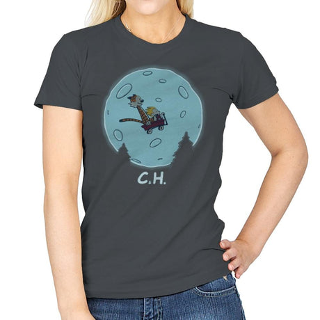 Flying Wagon - Raffitees - Womens T-Shirts RIPT Apparel Small / Charcoal