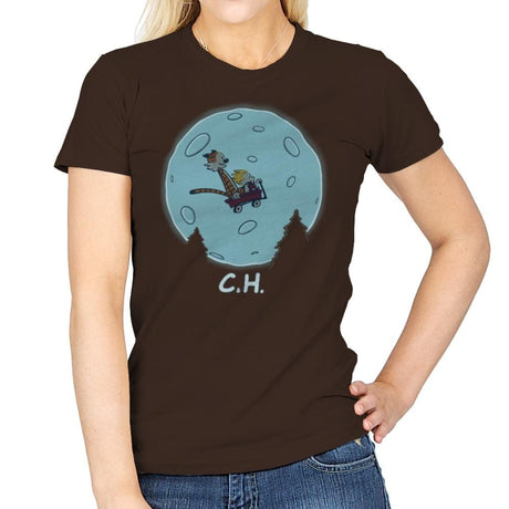 Flying Wagon - Raffitees - Womens T-Shirts RIPT Apparel Small / Dark Chocolate