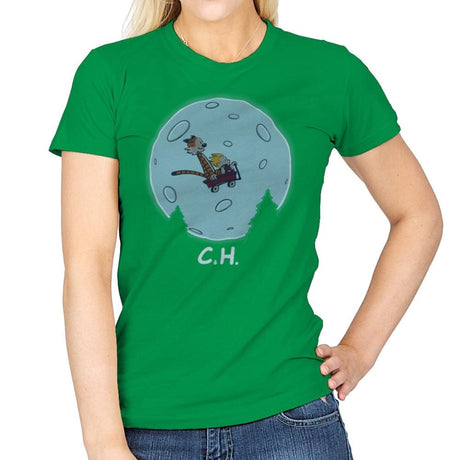 Flying Wagon - Raffitees - Womens T-Shirts RIPT Apparel Small / Irish Green
