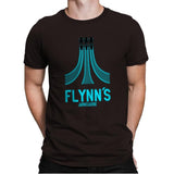 Flynn's Arcade - Best Seller - Mens Premium T-Shirts RIPT Apparel Small / Dark Chocolate