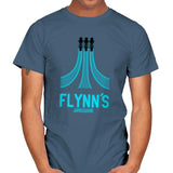 Flynn's Arcade - Best Seller - Mens T-Shirts RIPT Apparel Small / Indigo Blue