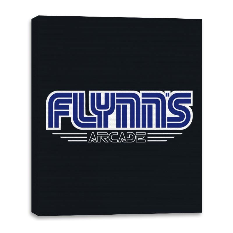 Flynn's Arcadea - Anytime - Canvas Wraps Canvas Wraps RIPT Apparel 16x20 / Black