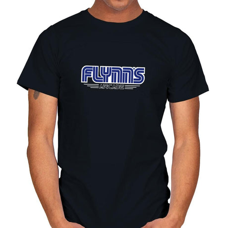 Flynn's Arcadea - Anytime - Mens T-Shirts RIPT Apparel Small / Black