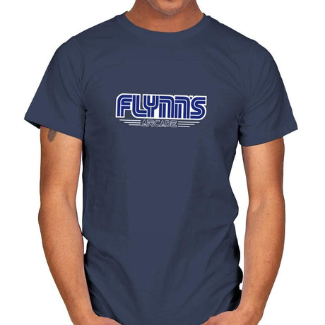Flynn's Arcadea - Anytime - Mens T-Shirts RIPT Apparel Small / Navy