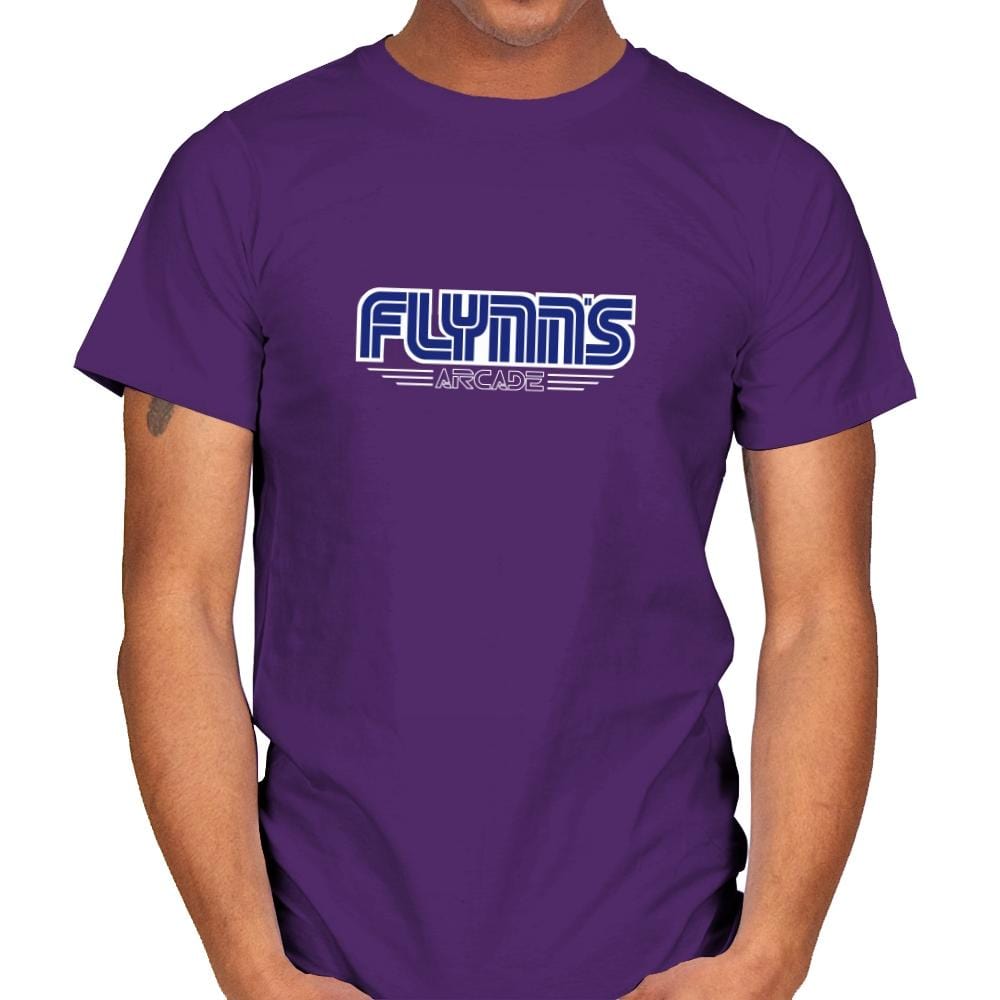Flynn's Arcadea - Anytime - Mens T-Shirts RIPT Apparel Small / Purple