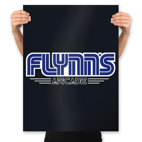 Flynn's Arcadea - Anytime - Prints Posters RIPT Apparel 18x24 / Black