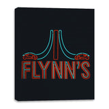 Flynn's Place - Canvas Wraps Canvas Wraps RIPT Apparel 16x20 / Black