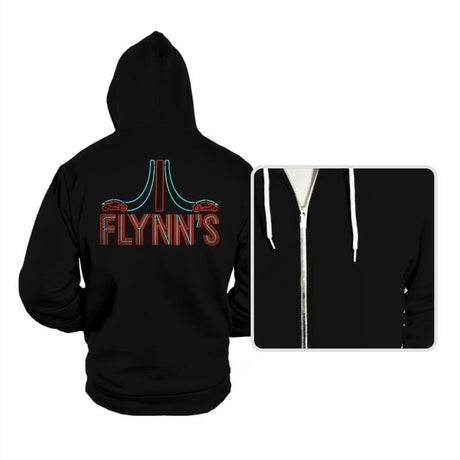 Flynn's Place - Hoodies Hoodies RIPT Apparel Small / Black