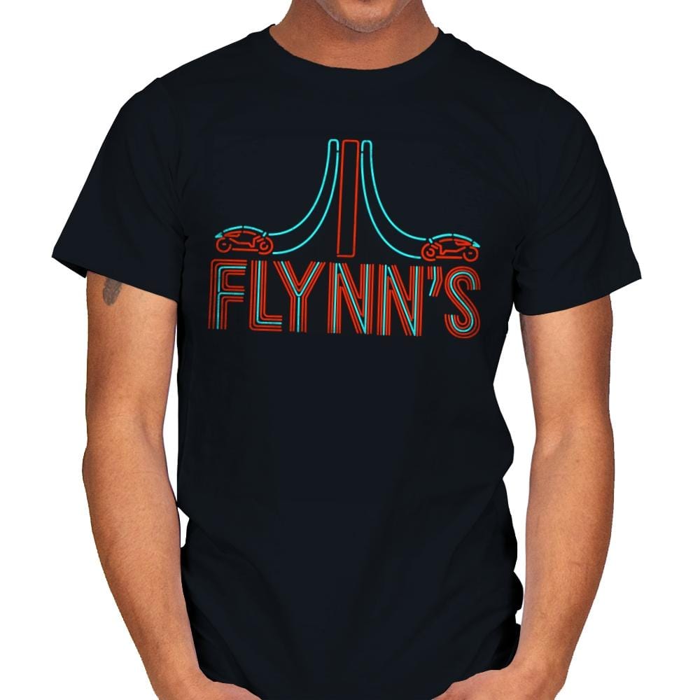 Flynn's Place - Mens T-Shirts RIPT Apparel Small / Black