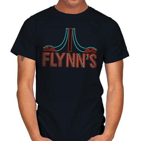 Flynn's Place - Mens T-Shirts RIPT Apparel Small / Black