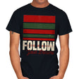 Follow Your Dreams - Inspirational Quote for Halloween - Mens T-Shirts RIPT Apparel Small / Black