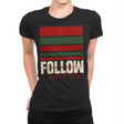 Follow Your Dreams - Inspirational Quote for Halloween - Womens Premium T-Shirts RIPT Apparel Small / Black