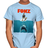 FONZ - Mens T-Shirts RIPT Apparel Small / Light Blue