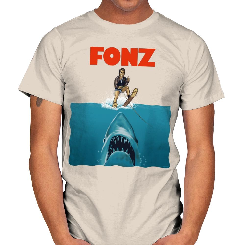 FONZ - Mens T-Shirts RIPT Apparel Small / Natural
