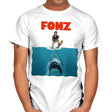 FONZ - Mens T-Shirts RIPT Apparel Small / White
