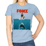 FONZ - Womens T-Shirts RIPT Apparel Small / Light Blue