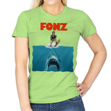 FONZ - Womens T-Shirts RIPT Apparel Small / Mint Green