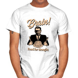 Food For Thought - Mens T-Shirts RIPT Apparel Small / White