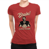 Food For Thought - Womens Premium T-Shirts RIPT Apparel Small / Red