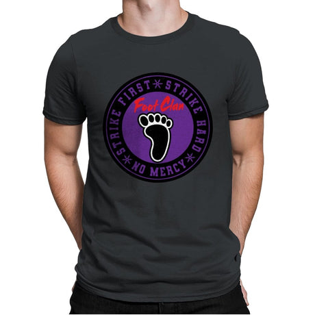 Foot Clan - Mens Premium T-Shirts RIPT Apparel Small / Heavy Metal