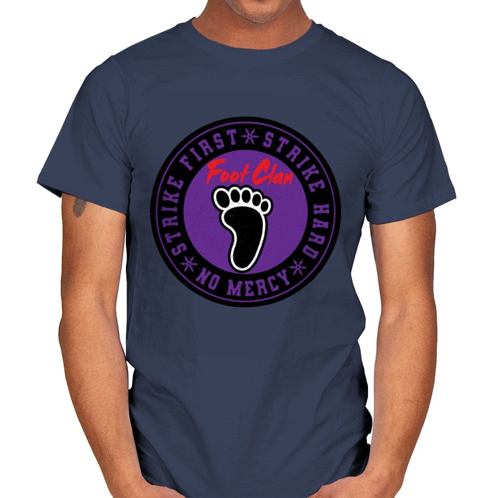 Foot Clan - Mens T-Shirts RIPT Apparel Small / Navy