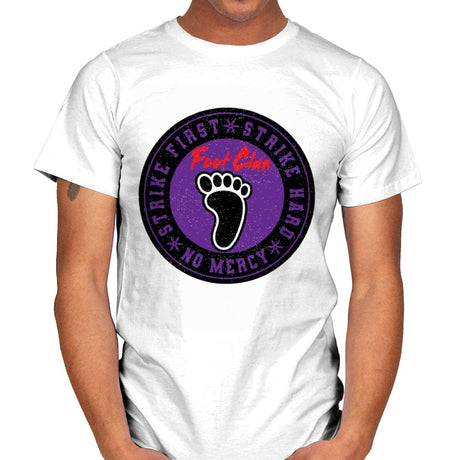Foot Clan - Mens T-Shirts RIPT Apparel Small / White