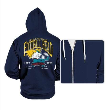 Football Head - Hoodies Hoodies RIPT Apparel