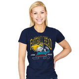 Football Head - Womens T-Shirts RIPT Apparel Small / Navy