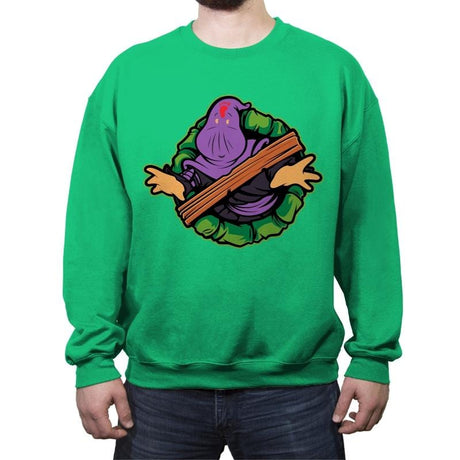 Footbusters - Crew Neck Sweatshirt Crew Neck Sweatshirt RIPT Apparel Small / Irish Green