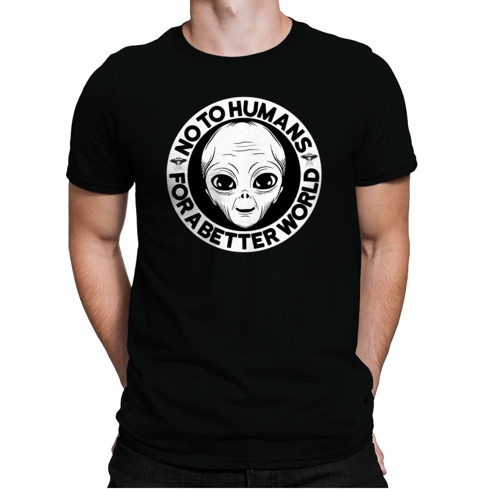 For a Better World - Mens Premium T-Shirts RIPT Apparel Small / Black